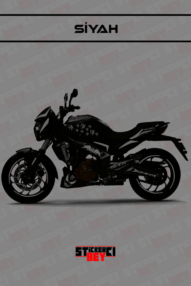 Dominar 400-250 Full Body Motorcycle Decal Sticker Covering Set (Foil Cut)