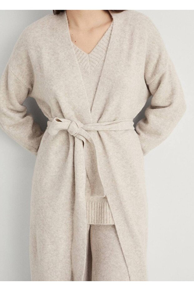 Uzun triko hırka - 1