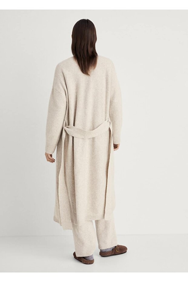 Uzun triko hırka - 4