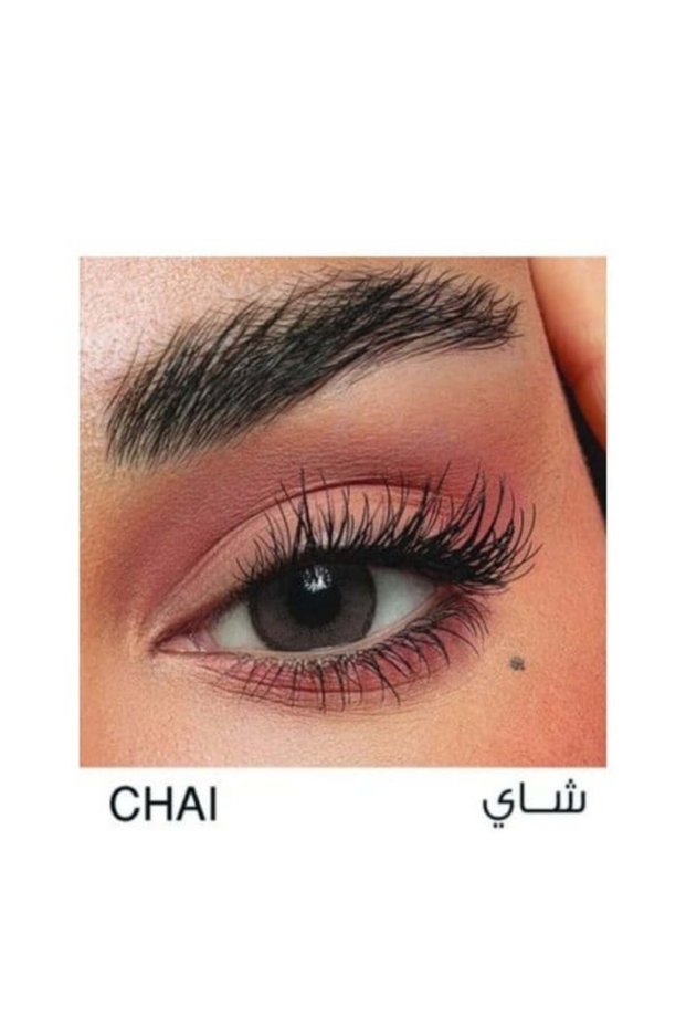 Tea-Colored Monthly Contact Lenses