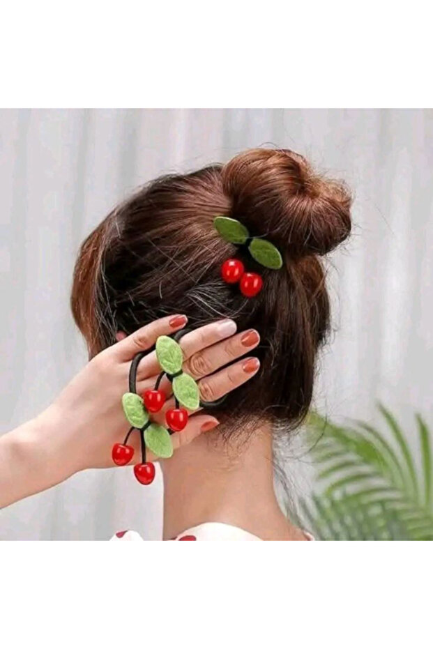كرز 🍒 مشبك مطاطي