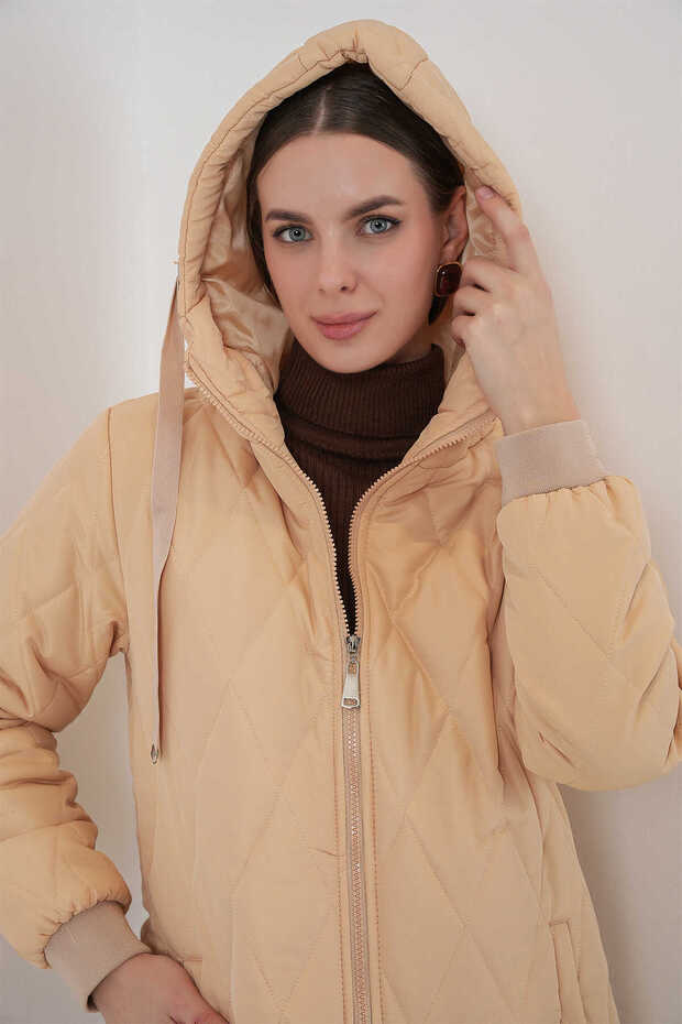 Kapitone Şişme Mont - 3