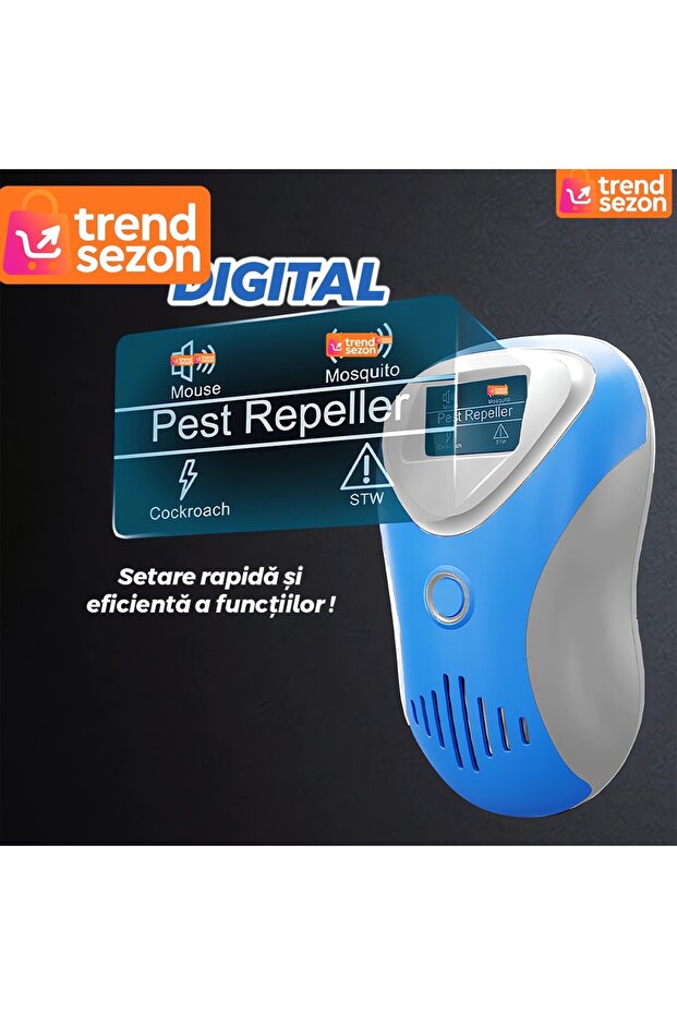 Blue Pest Control Device - 3