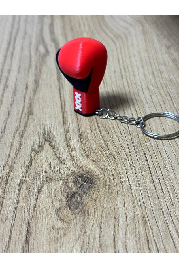 3d Boks Eldiveni Model Anahtarlık - 2