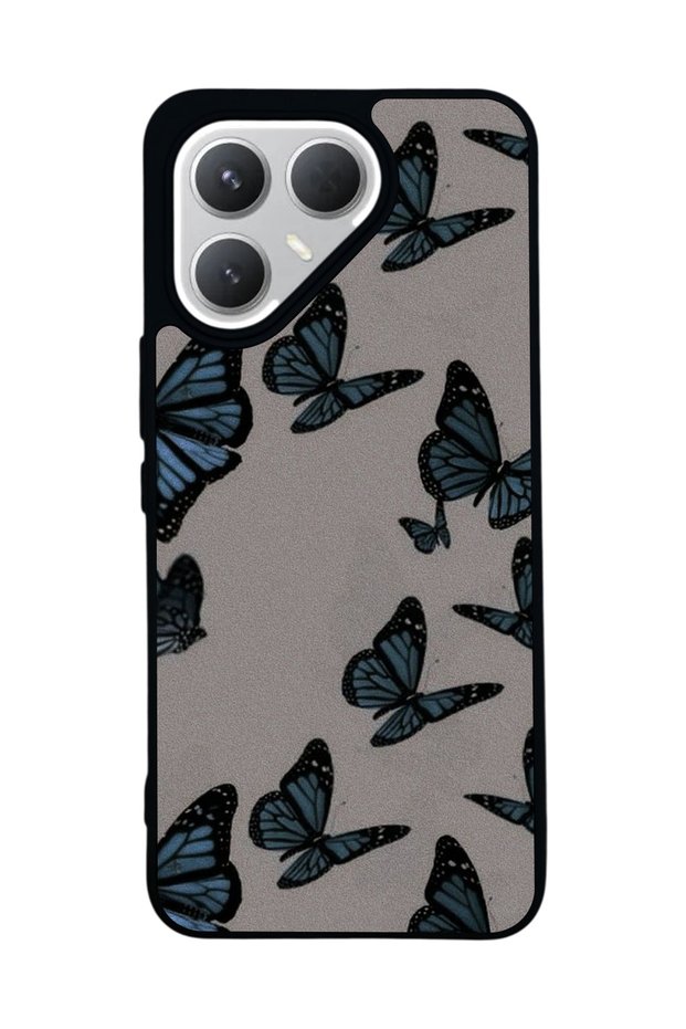 Pova 7 Pro Matte Compatible Black Case – Soft Silicone, Protective, Shock-Absorbing Cover