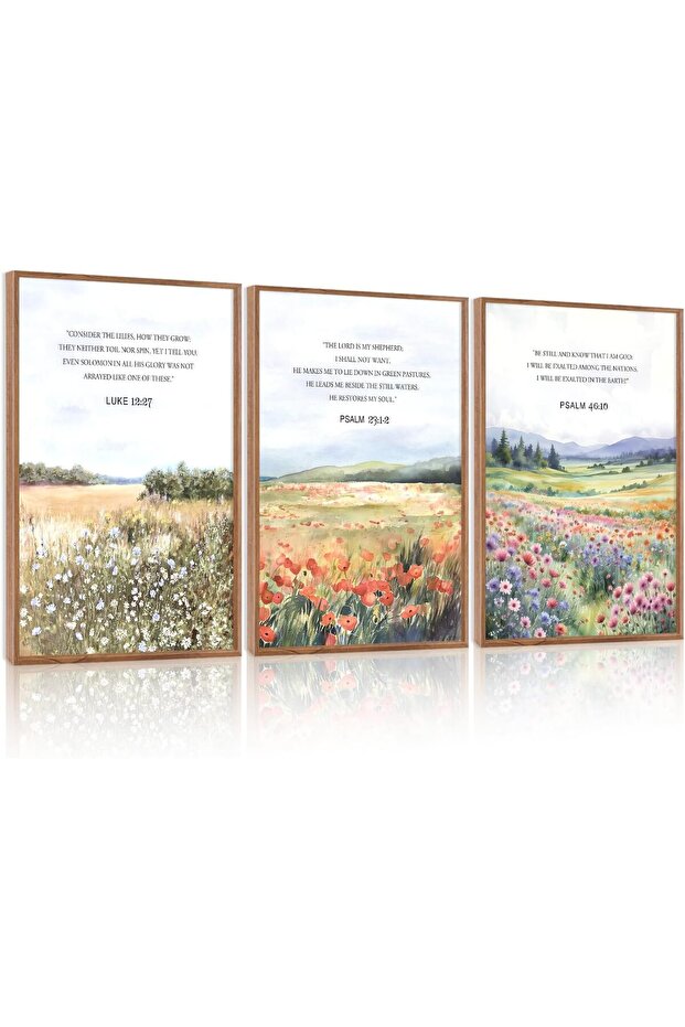 Set of 3 Abstract Minimalist Canvas Art 30x40cm Personalized Framed Wall art Paintings
