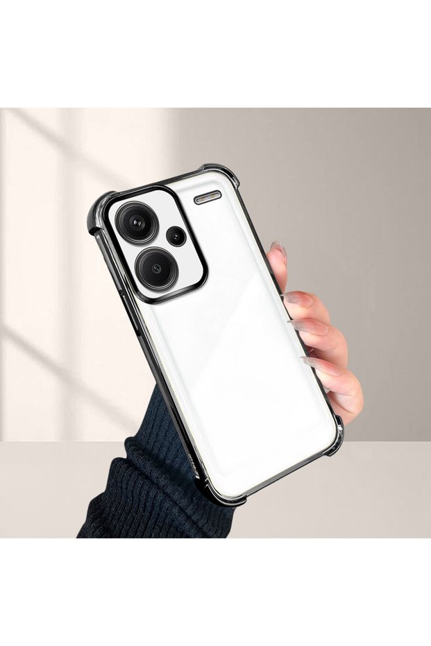 Xiaomi Redmi Note 13 Pro Plus 5g Compatible Anti-Drop Coating Transparent Silicone Phone Case