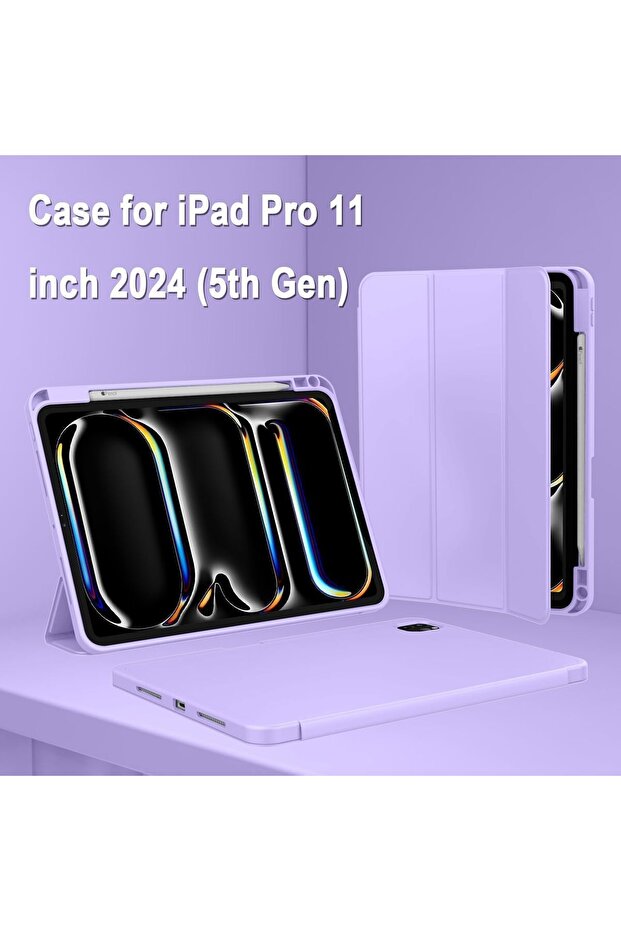 iPad Pro 12.9 Case (2018-2022) with Pencil Holder