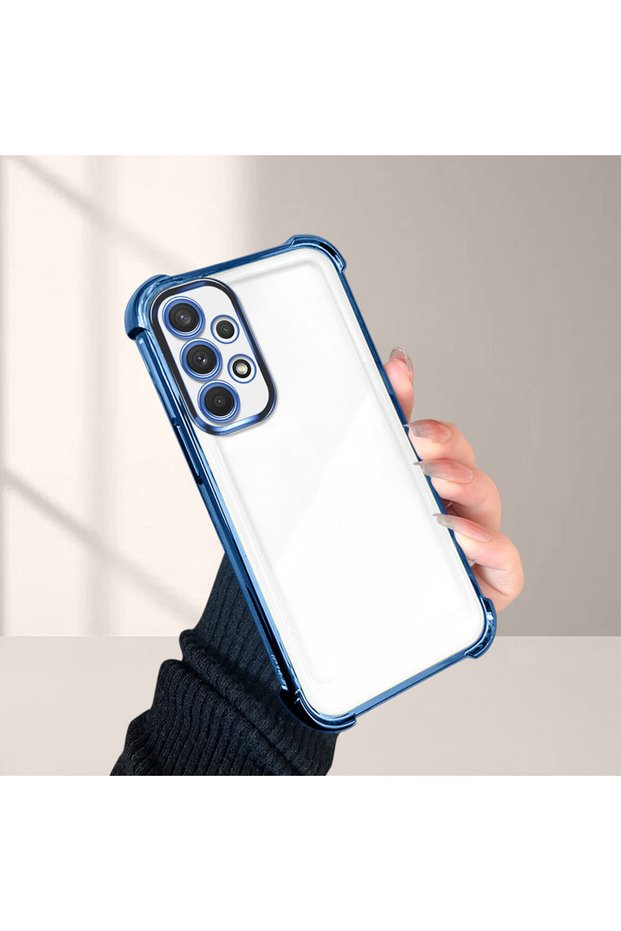 Samsung Galaxy A32 Compatible Case Anti-Drop Coating Transparent Silicone Phone Case