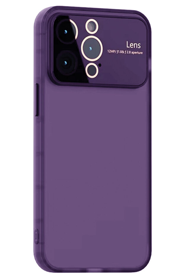 Apple iPhone 14 Pro Max Case Camera Lens Protected Matte Silicone Cover