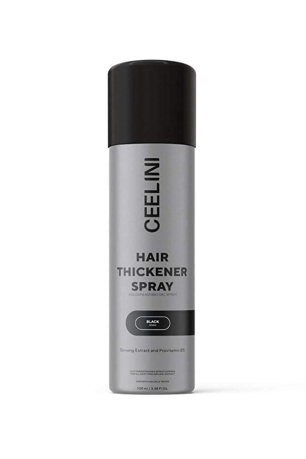 Hair Thickener Spray - Black