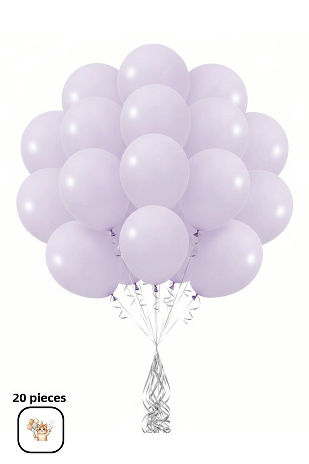 Macaron Purple Soft Balloon Background and Venue Decoration Decor