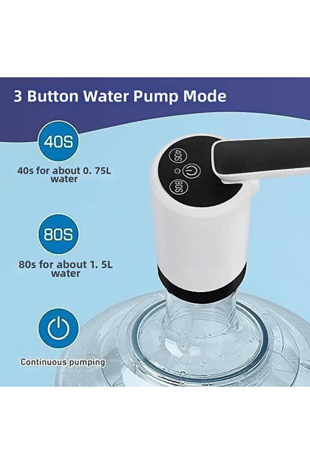 مضخة زجاجات أوتوماتيكية قابلة للطي - 3