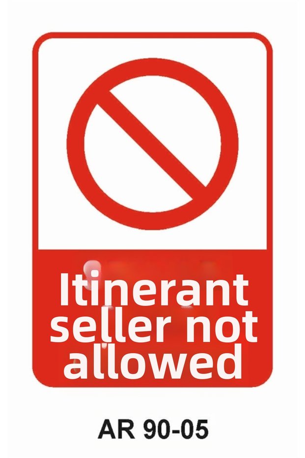 Work Safety Warning Sign 1 Piece Pvc 21 X 29cm