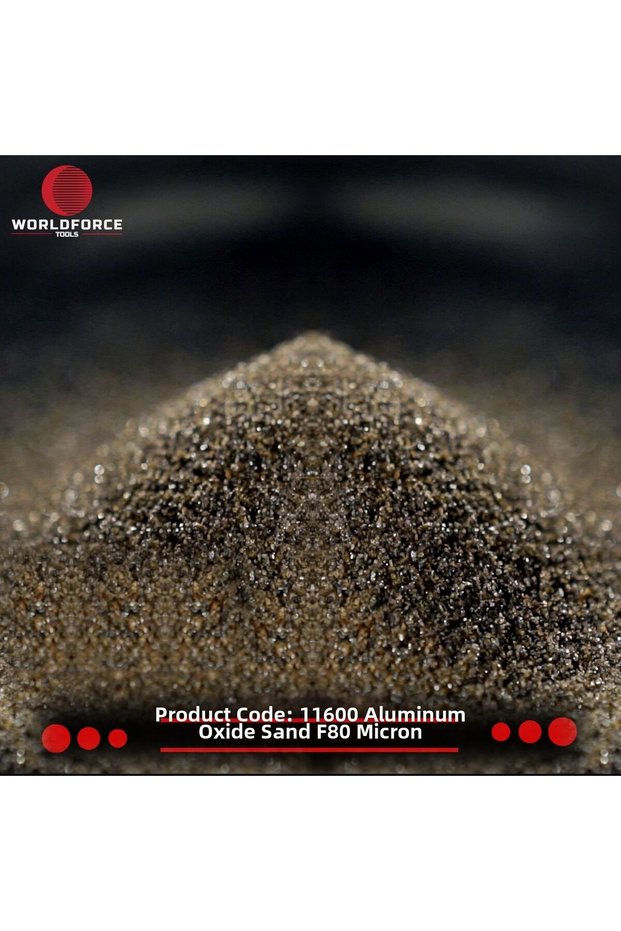 Aluminum Oxide Sand 25 kg Coffee Color F80 Micron Sandblasting Machine Sand