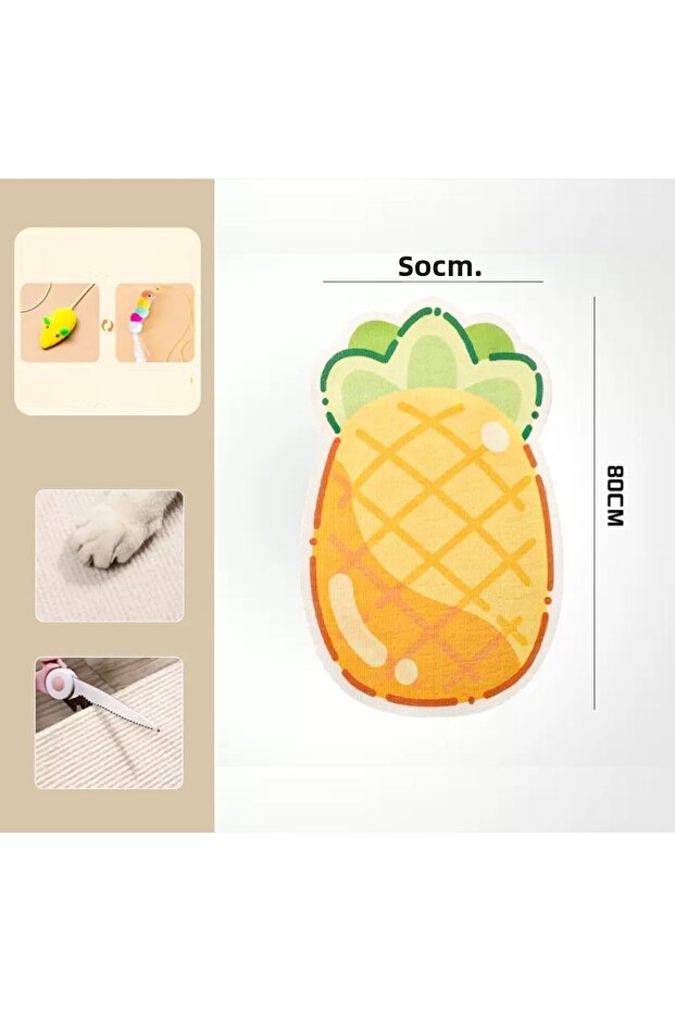 Patterned Cat Scratching Board That Sticks to the Wall – Scratch-Resistant Cat Scratching Pad