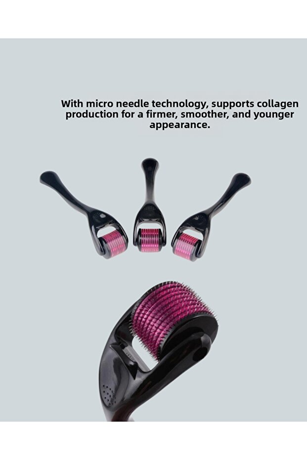 Dermaroller 1 mm acne scars and stretch marks remover skin care tool
