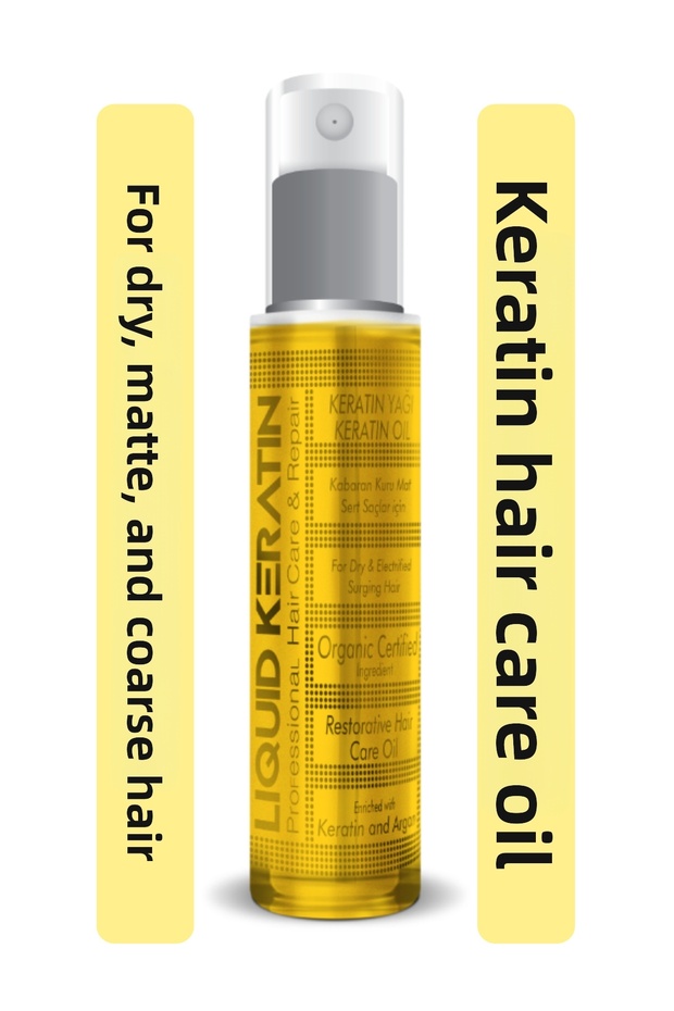 Keratin Treatment Oil for Dry Fluffing Hair (50ml)