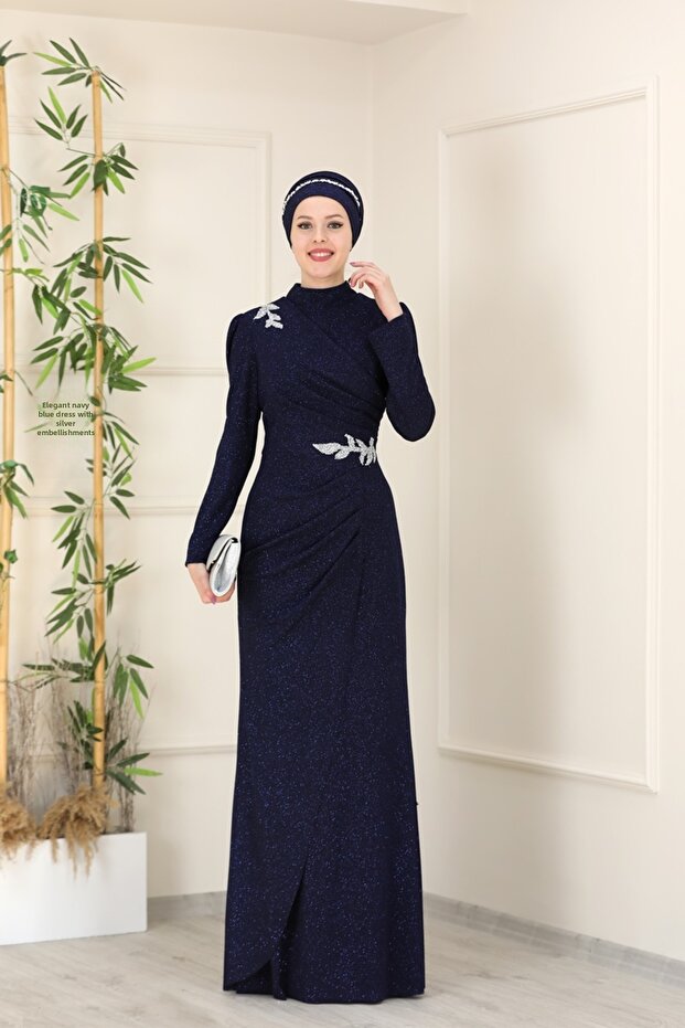 فستان سهرة محتشم من ماركة ماسال MDH0033