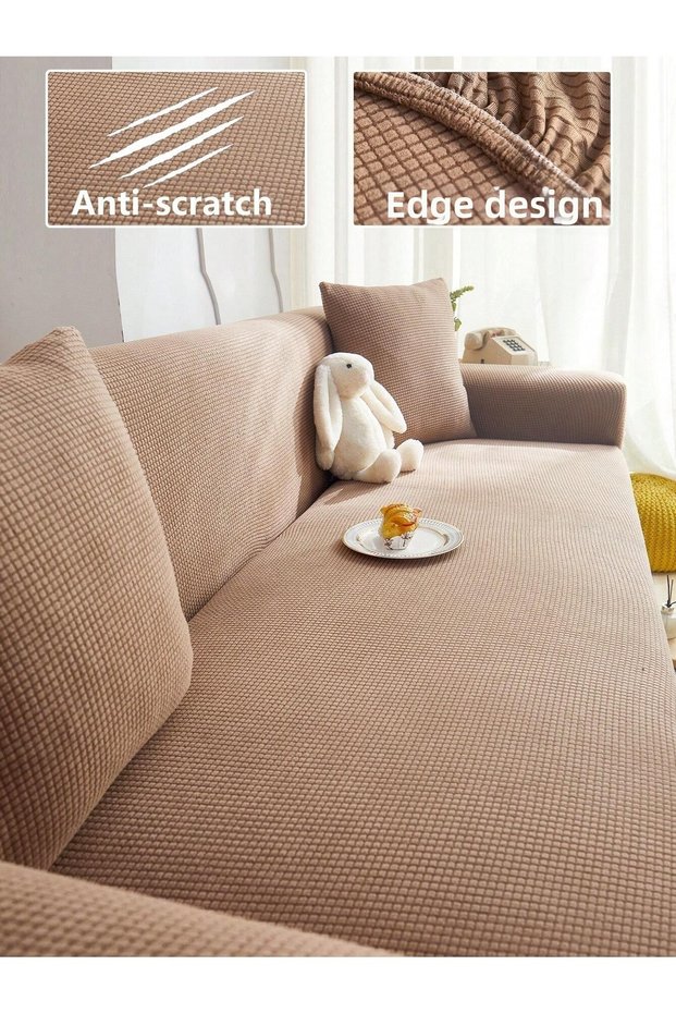 Seat Cover Sofa Cover Lycra Stretch Elastic Flexible Square Pattern Seat Cover Sofa Cover