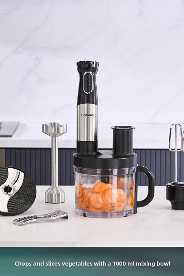 2848H Model Functionall Food Processor - Inox - 5