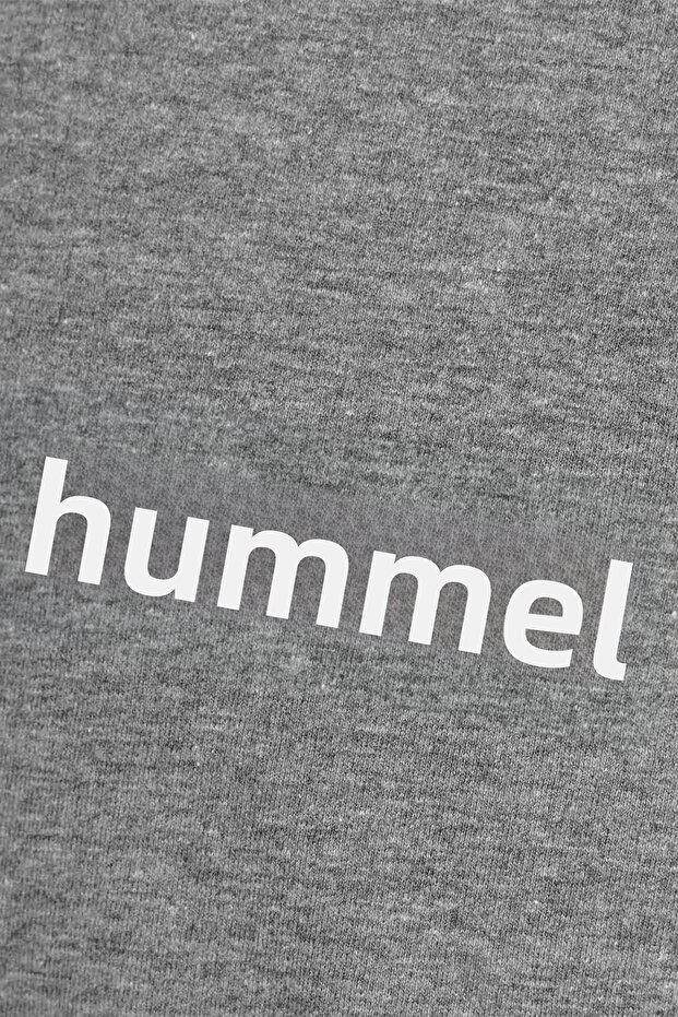 Gray Plain Pattern Basic T-Shirt - 3