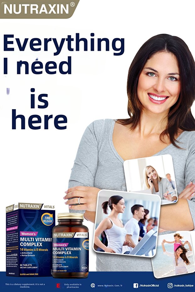 مكمل غذائي متعدد الفيتامينات للنساء، 60 قرص - 2