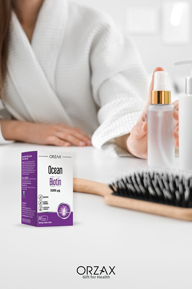 البيوتين 5000 ماك جرام 60 كبسولة - 5