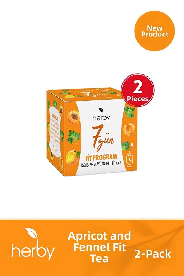 7 Day Fit Program - Apricot and Parsley Fit Tea 2 Pack