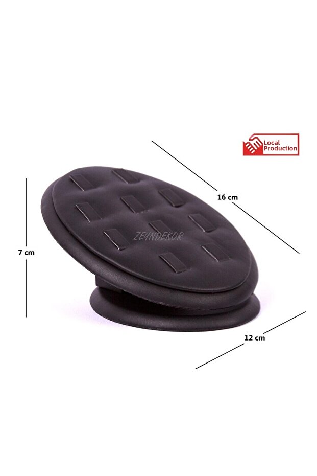 Oval Ring Black
