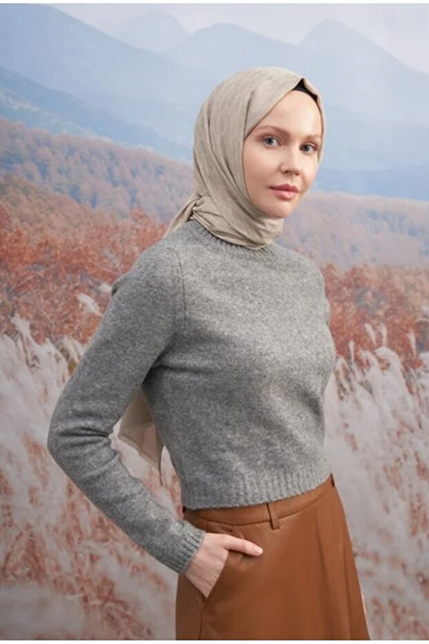 COTTON MONOGRAM ŞAL - 1