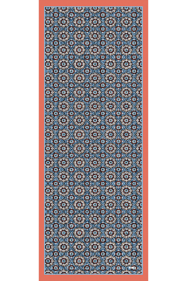 شال مودال برتقالي مقاس 70×200