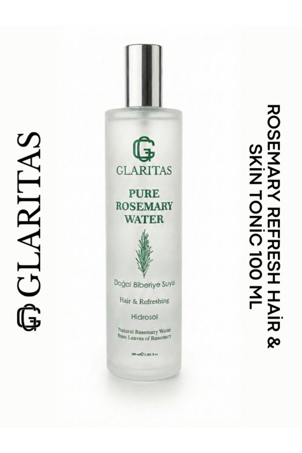 Rosemary Water 100% Natural and Pure Hair Tonic – Anti-Hair Loss and Revitalizing Effect 100 ml