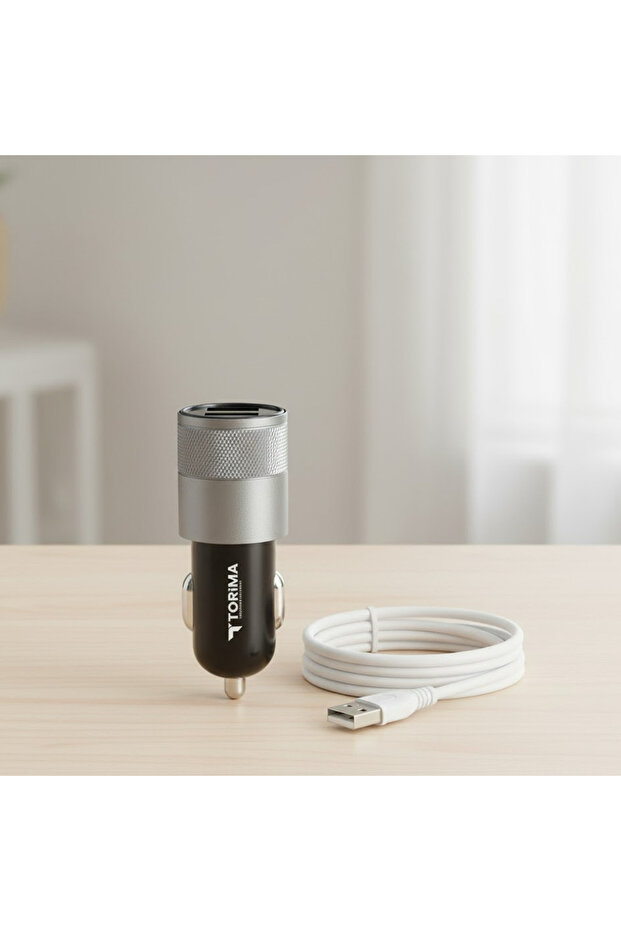 كابل شاحن سيارة C3 Micro USB - 3