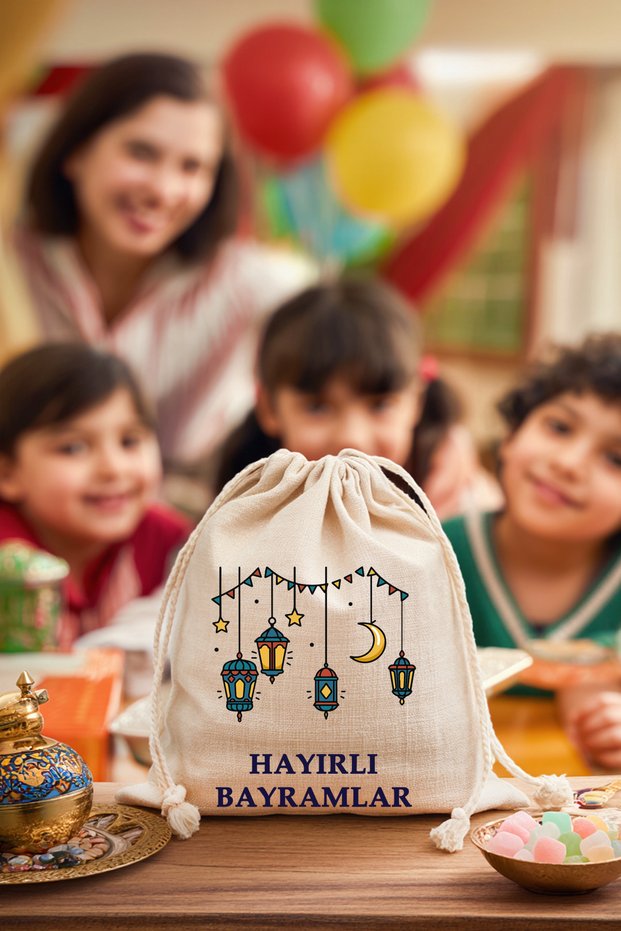 حقيبة مكافآت خاصة بالعيد / حقيبة مكافآت العيد 10×15 (5 قطع) موديل-6