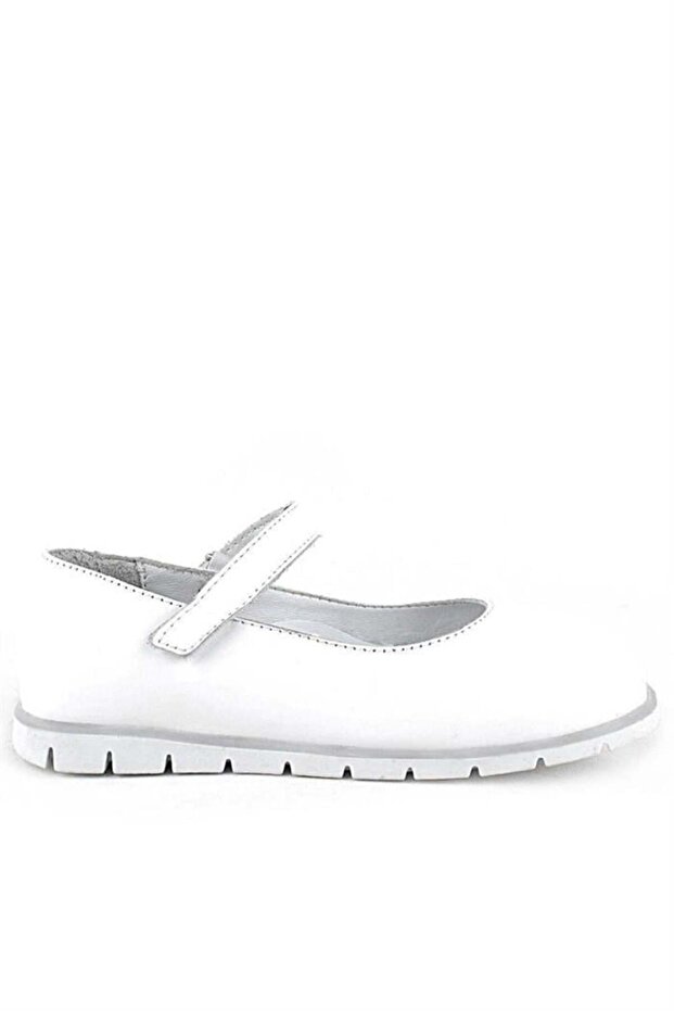 Prava koža Bela devojka Baletanke - 3