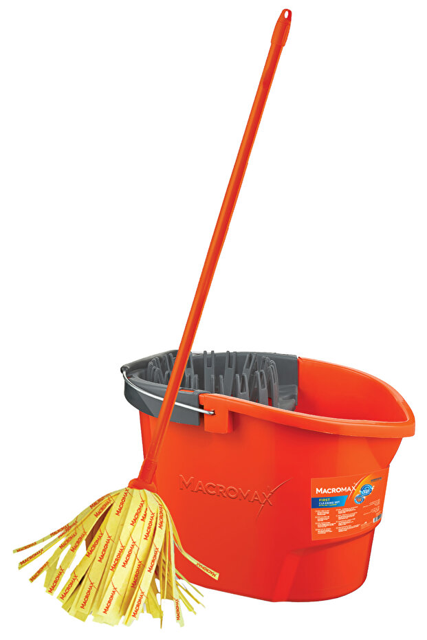 مجموعة ممسحة التنظيف الأولى بنظام العصر اليدوي - 1