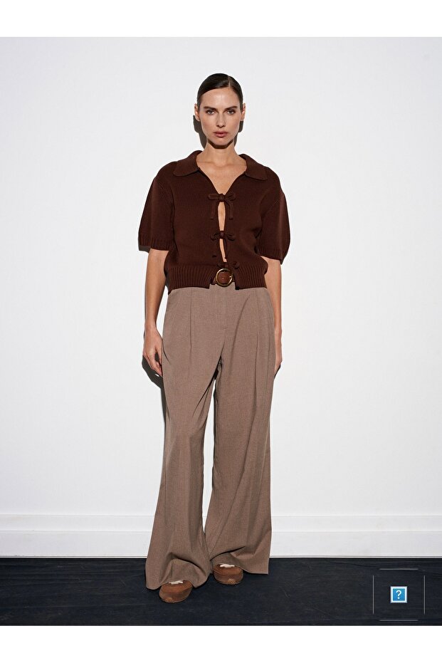 Fiyonklu Triko Top - 3