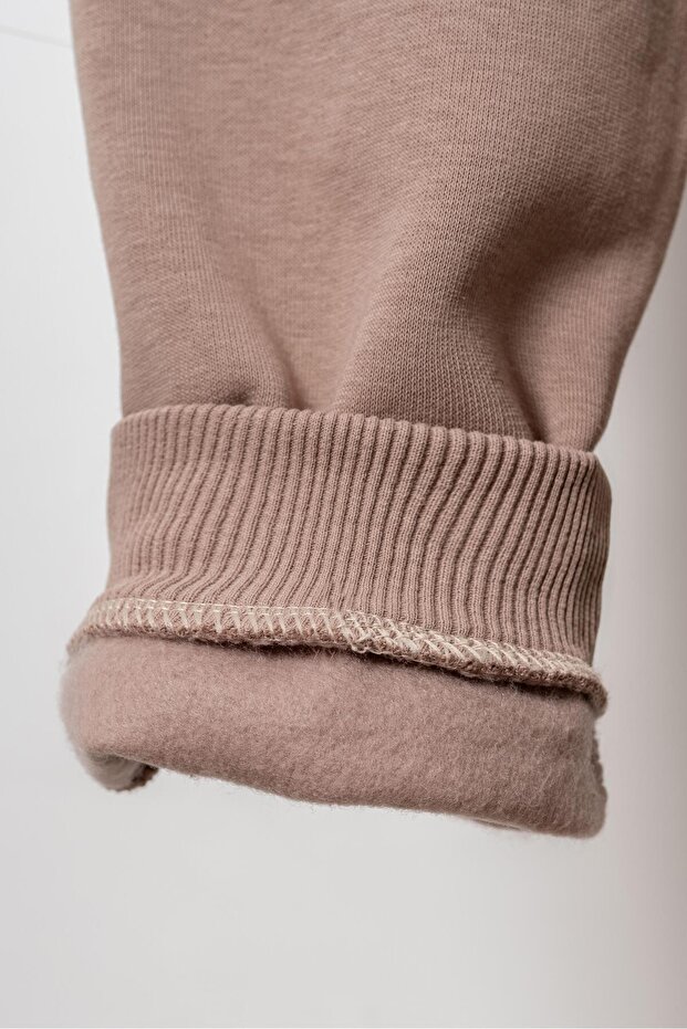 بنطال رياضي أساسي للأولاد بسحاب بثلاثة خيوط - 6