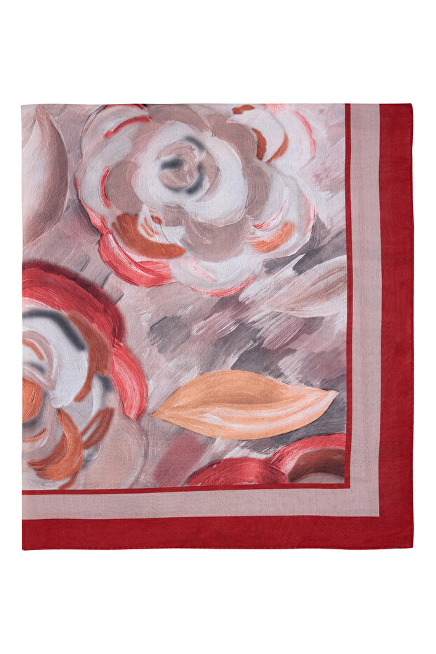 سلسلة شالات قماشية منقوشة من القطن الناعم - 4