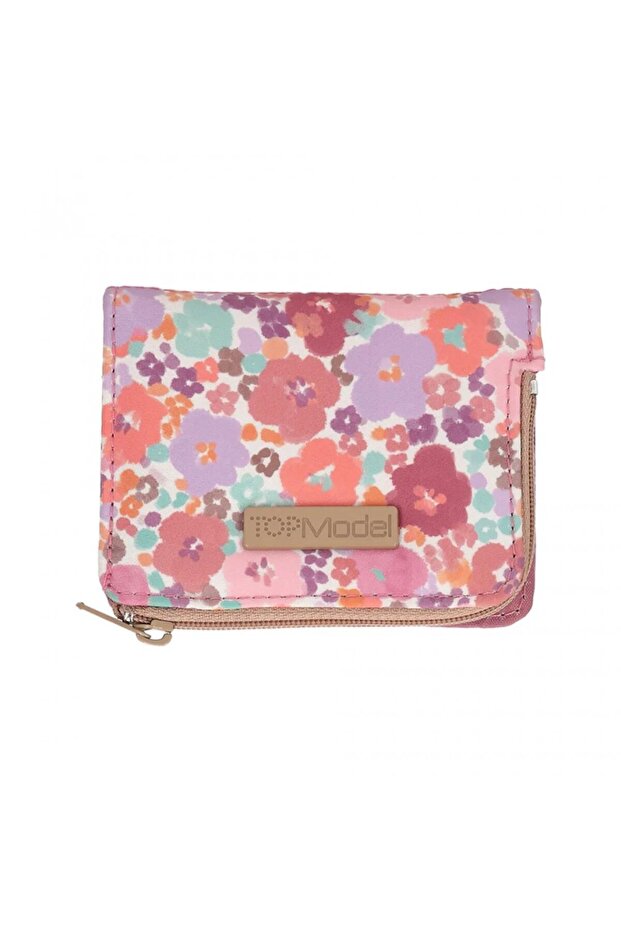 Cüzdan Çiçek Desenli - 3