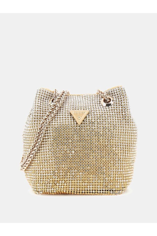 Zalina Rhinestone Mini Handbag