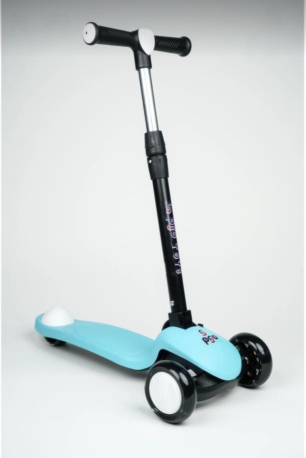 Pro Wheels Light-Up Folding Scooter – Ages 3+, Led Wheel, Max 50 kg