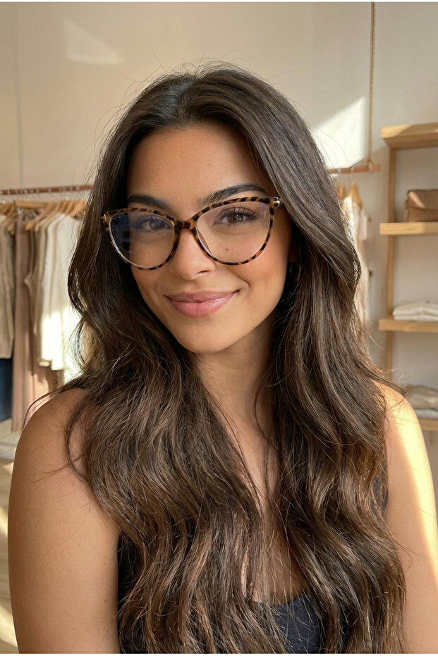 نظارات UV400 Cat Eye للحماية من الضوء الأزرق، متوافقة مع الضوء الأزرق، نظارات شاشة الكمبيوتر