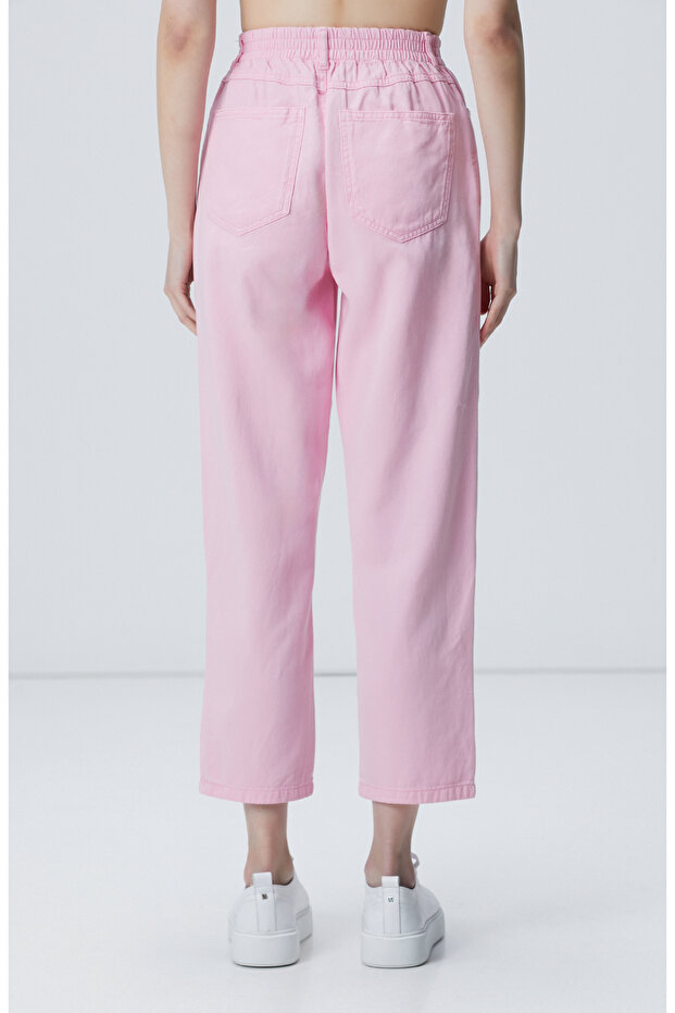 Pembe Casual Pantolon - 4