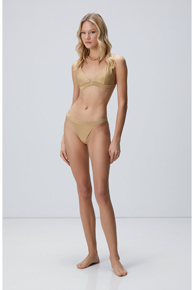 Gold Penye Bikini Takımı - 3