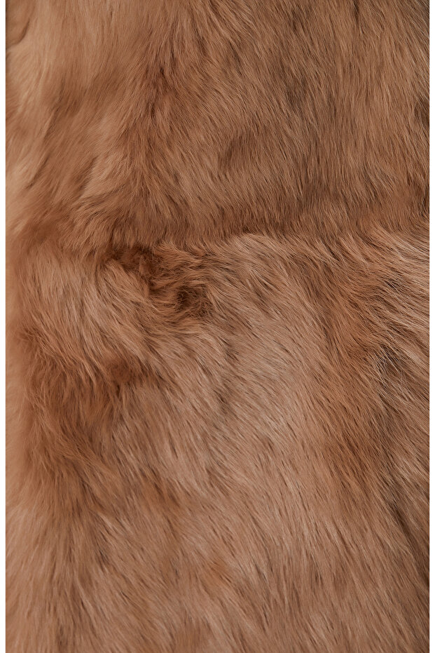 Camel Kürk Yelek - 6