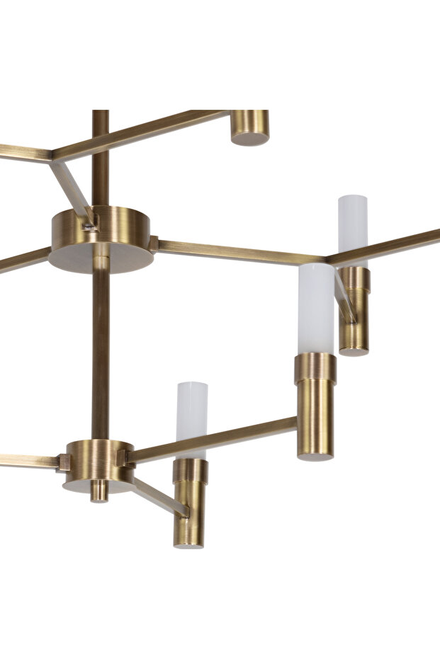 Ahtapot Pirinç Avize - 2