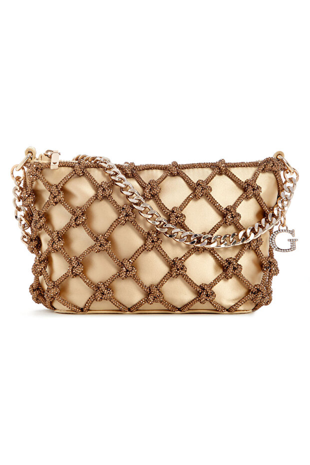 Zalina top zip shoulder bag