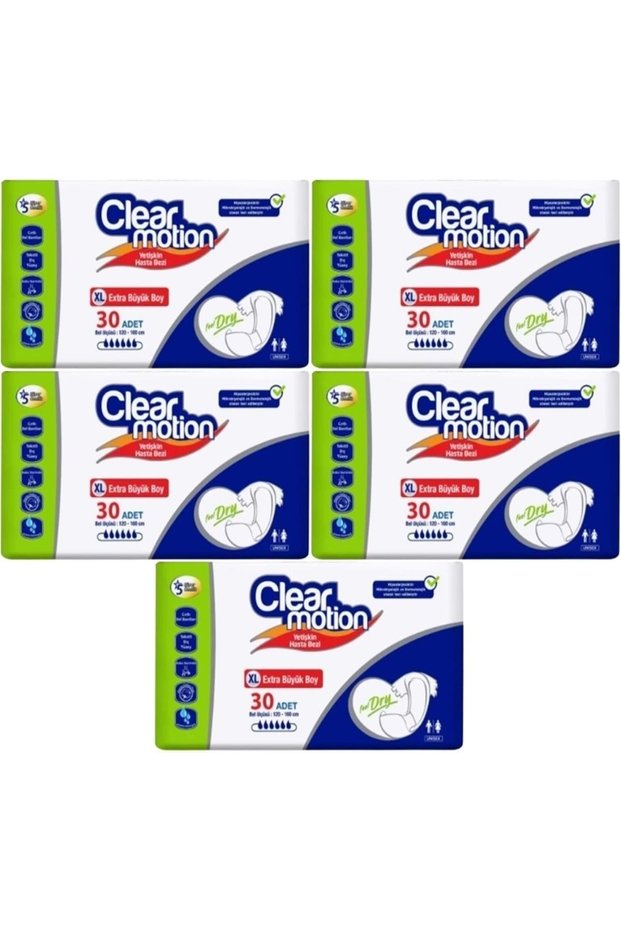 Adult Diapers with Waist Band XL - Extra Large - Extra Large 150 Pieces (5Pk*30)